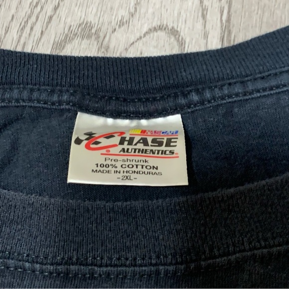 Vintage‎ Jeff Gordon #24 NASCAR Black Tee 2XL Y2K 2000s - Picture 4 of 8